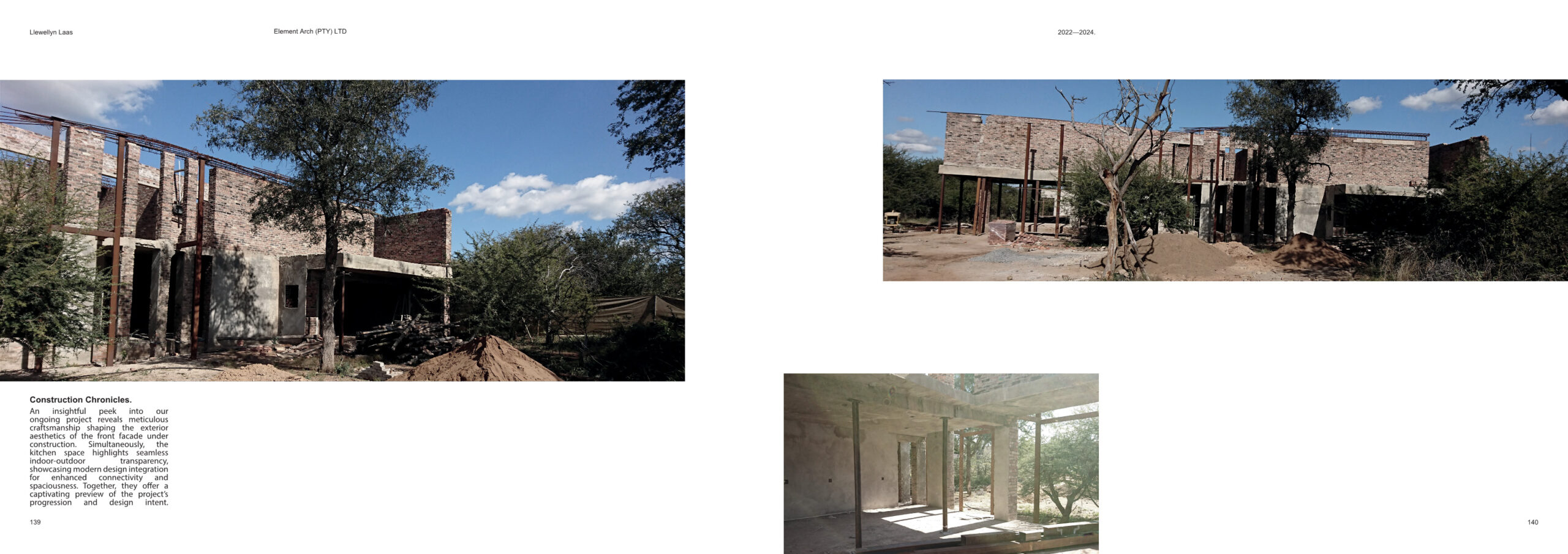 Contemporary lodge style house architecture Hoedspruit