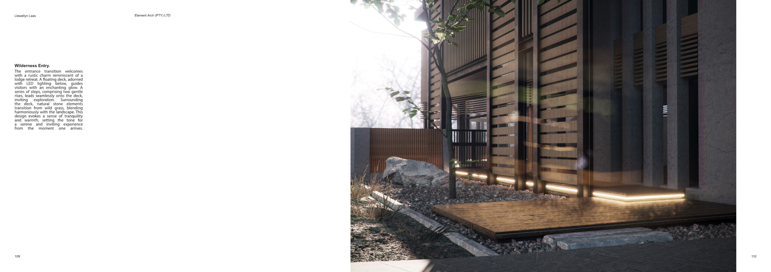 Modern bushveld residence architectural design Hoedspruit